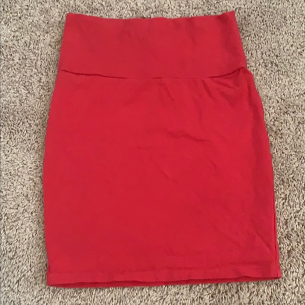 Hot Pink Bodycon Skirt